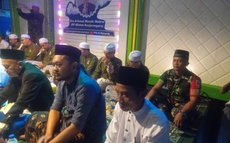 Babinsa Koramil 03/Wanadadi Hadiri Karangjambu Bersholawat