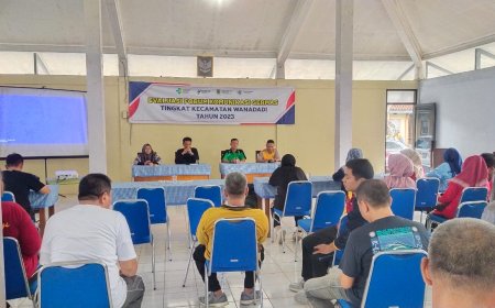 BATITUUD KORAMIL 03/WANADADI HADIRI KEGIATAN EVALUASI PELAKSANAAN GERMAS