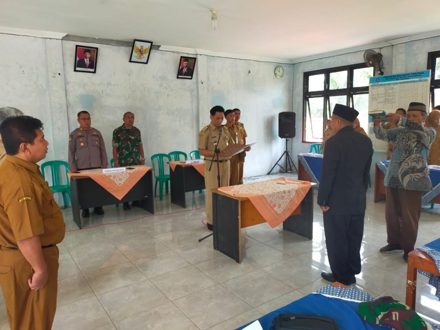 Danramil 03/Wanadadi Menghadiri Pelantikan Anggota BPD Desa Kandangwangi