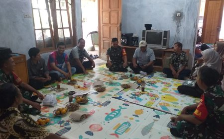 Danramil 03/Wanadadi Hadiri Pertemuan Rutin Paguyuban Fosikawan