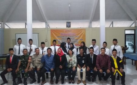 Babinsa Koramil 03/Wanadadi hadiri Pengambilan Sumpah Janji dan Pelantikan Panwaslu Desa Se- Kecamatan Wanadadi