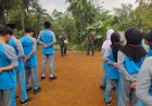 Babinsa Koramil 03/Wanadadi Berikan Materi Kedisiplinan dan Pembentukan Karakter MTs Cokroaminito Wanadadi